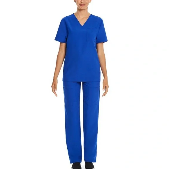 Drawstring Scrub Set - Picture 1 of 16